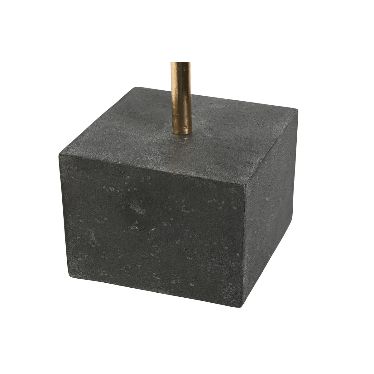 Prydnadsfigur Home ESPRIT Svart Gyllene Flodhäst 33 x 21,5 x 45 cm - 3