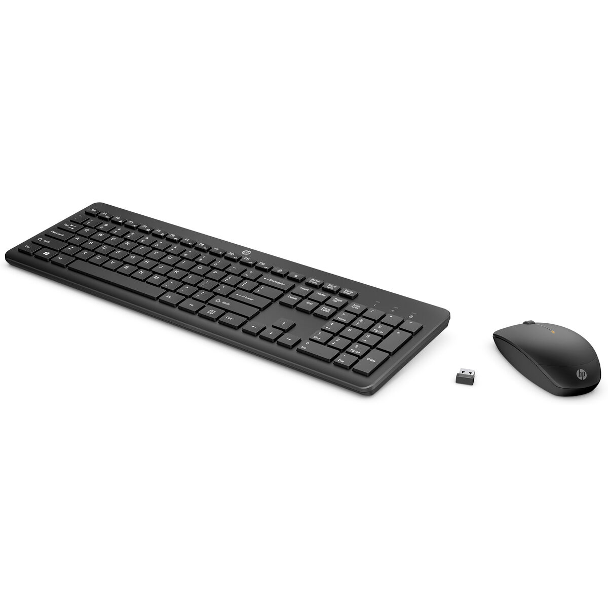 Tangentbord och Mus HP 18H24AA Svart QWERTY Qwerty US - 2