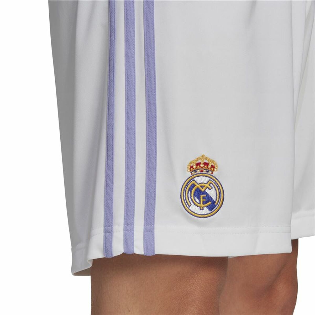 Fotbollsträningsbyxor, Vuxen Real Madrid C.F. First Kit 22/23 Vit Unisex - 5