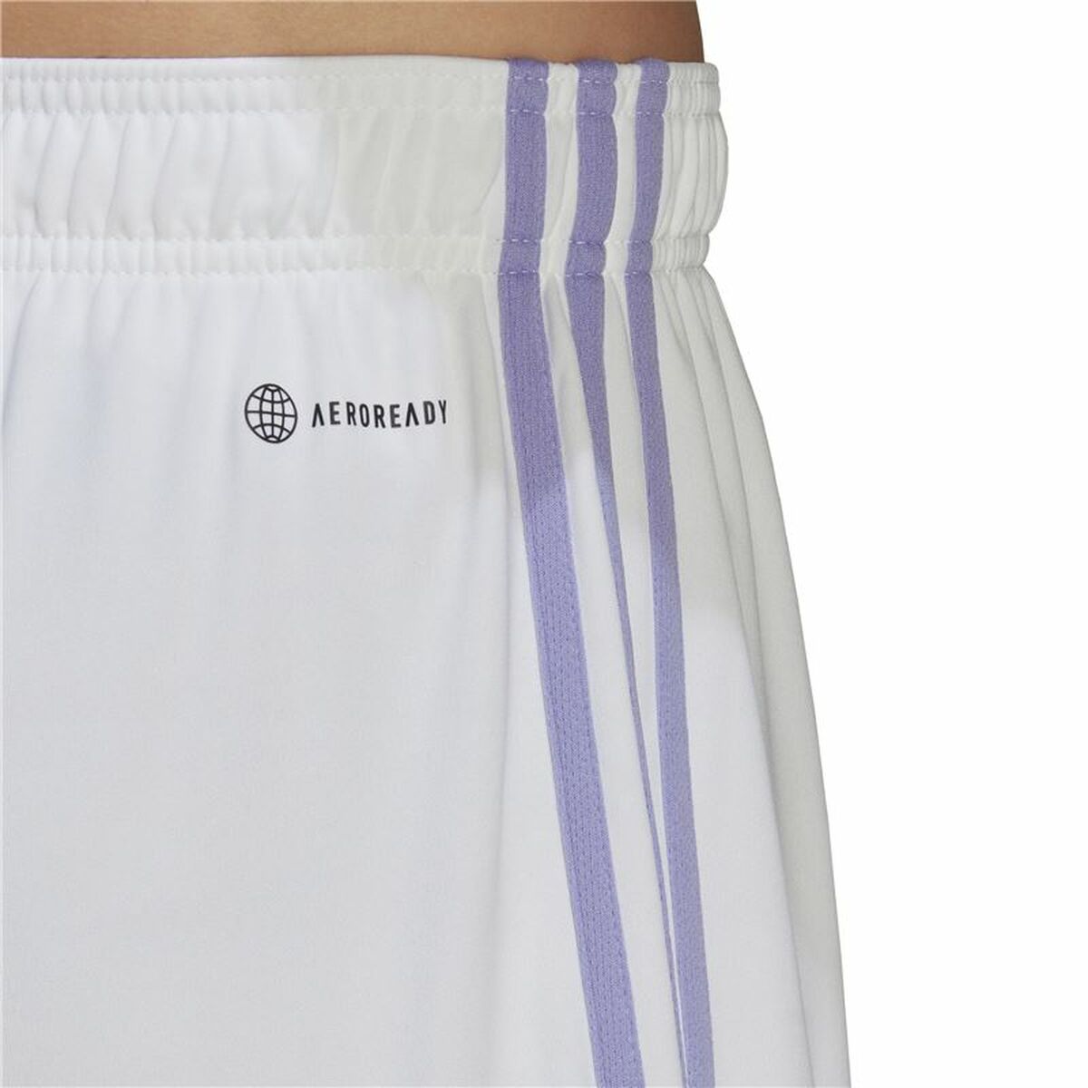 Fotbollsträningsbyxor, Vuxen Real Madrid C.F. First Kit 22/23 Vit Unisex - 6