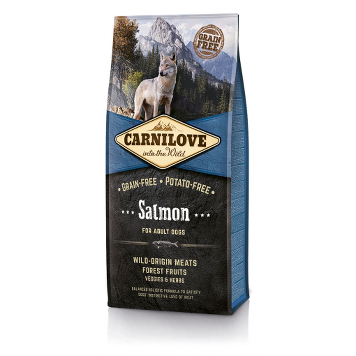 Foder Carnilove Adult Salmon Vuxen Lax 12 kg