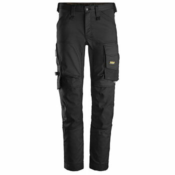 Långbyxor Snickers Workwear negro Svart