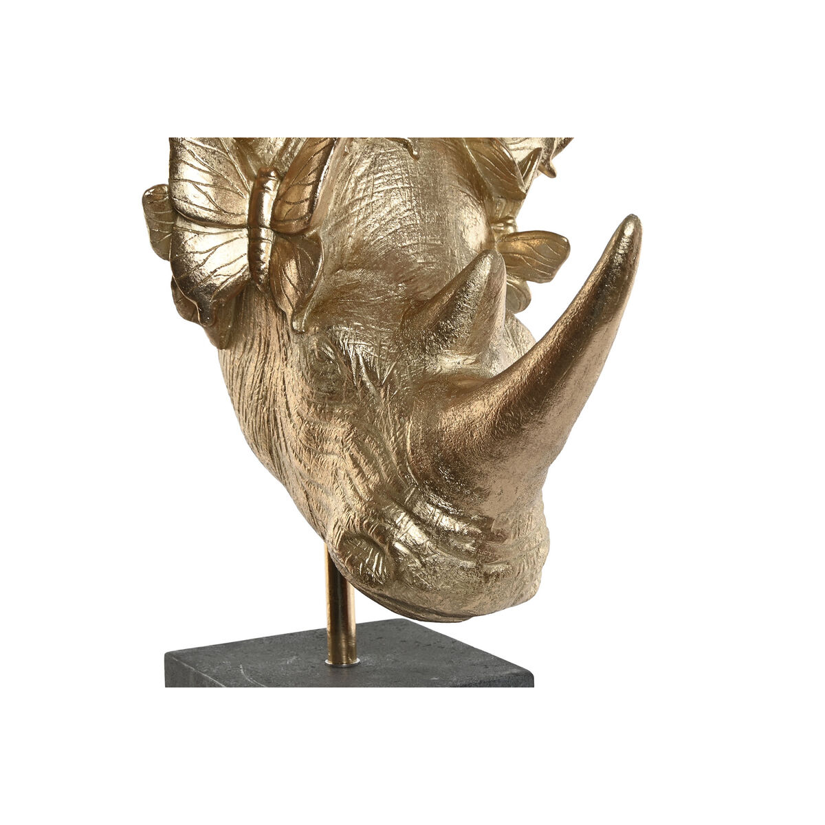 Prydnadsfigur Home ESPRIT Svart Gyllene 33 x 24 x 43,5 cm - 3