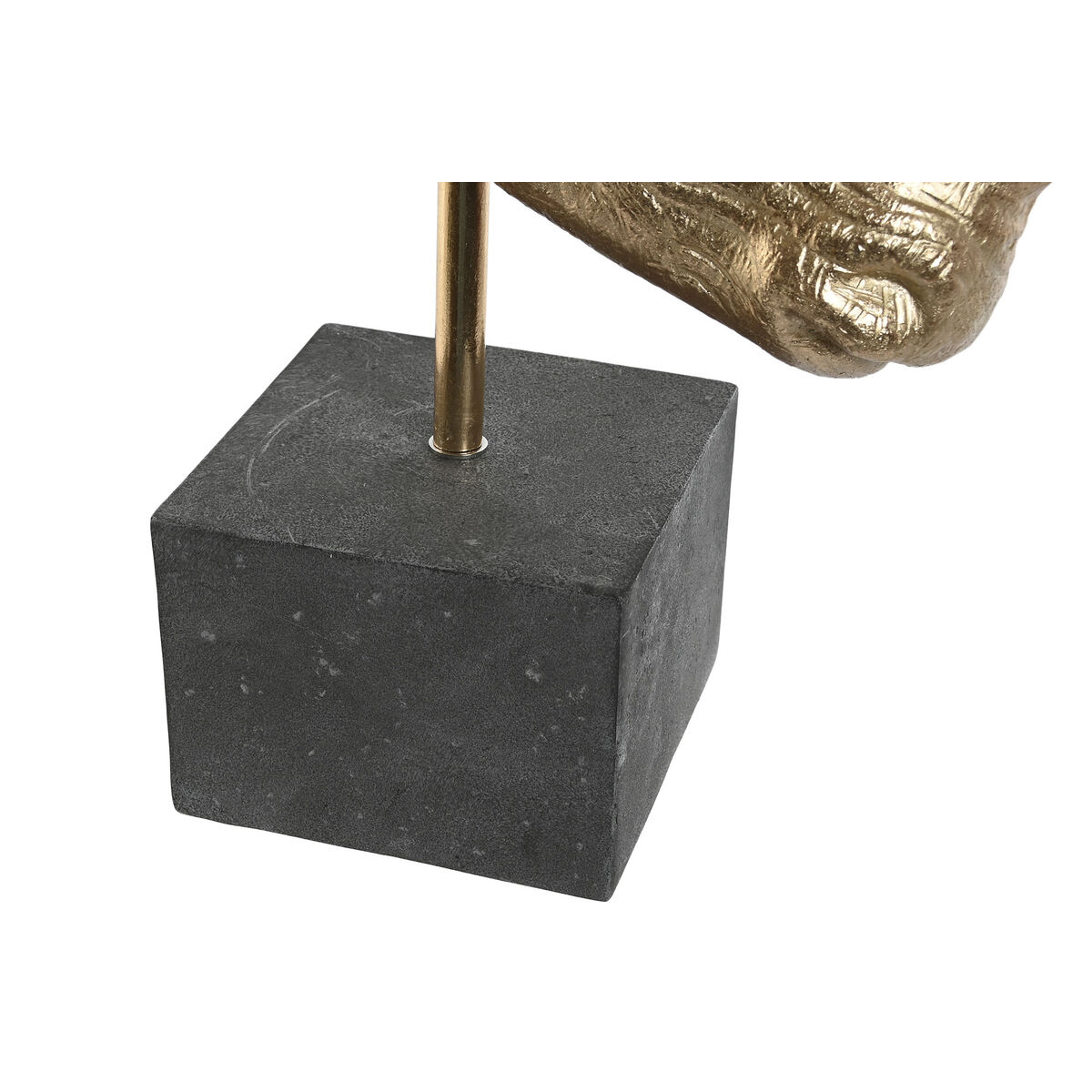 Prydnadsfigur Home ESPRIT Svart Gyllene 33 x 24 x 43,5 cm - 2