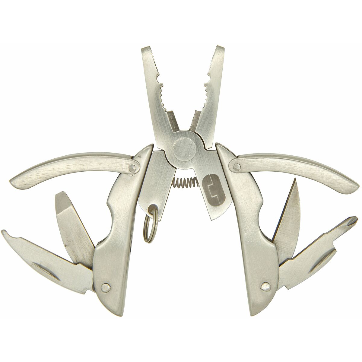 Multifunktionskniv True Scarab7 tu204k 7-i-1 Silvrig - 7