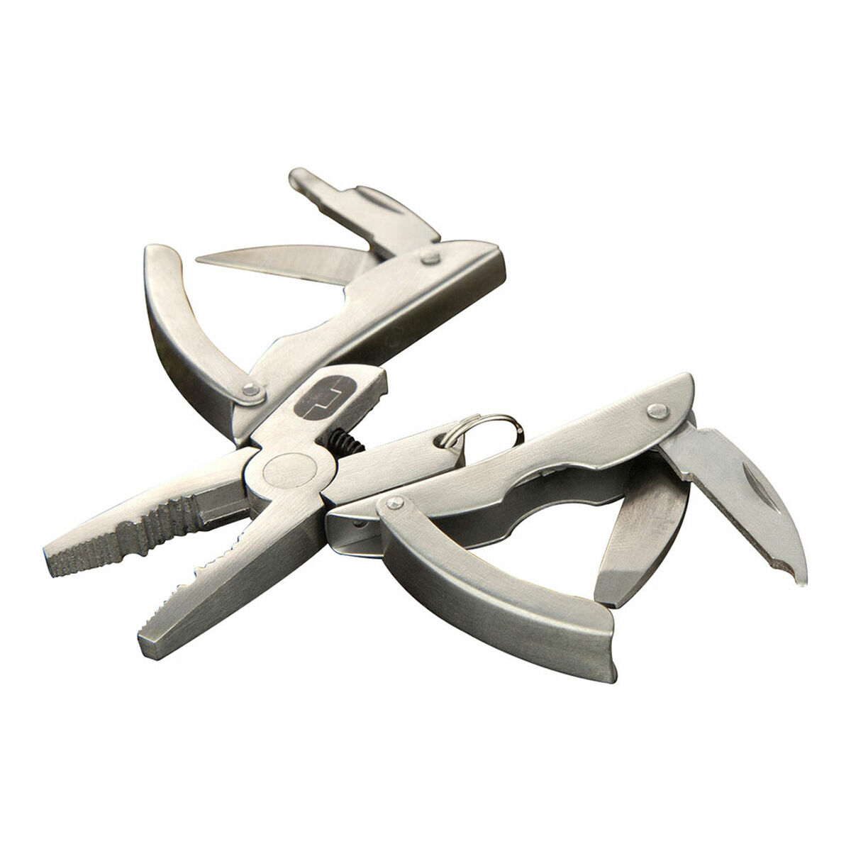 Multifunktionskniv True Scarab7 tu204k 7-i-1 Silvrig - 8