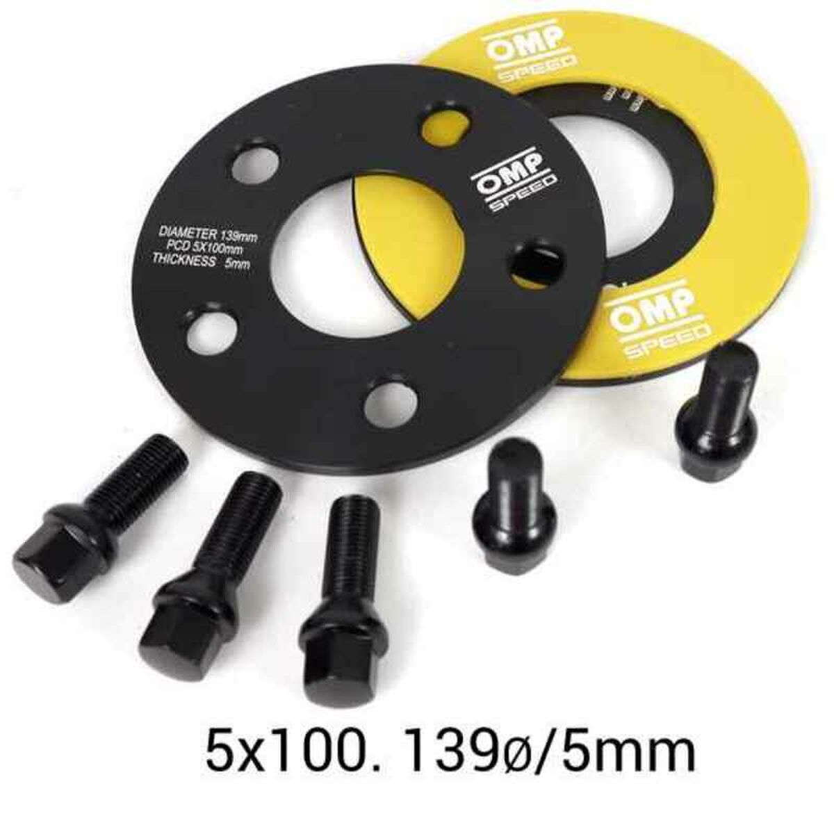 Separatorsats OMP OMPS08420501 5X100 57,1 M14 x 1,50 5 mm - 3