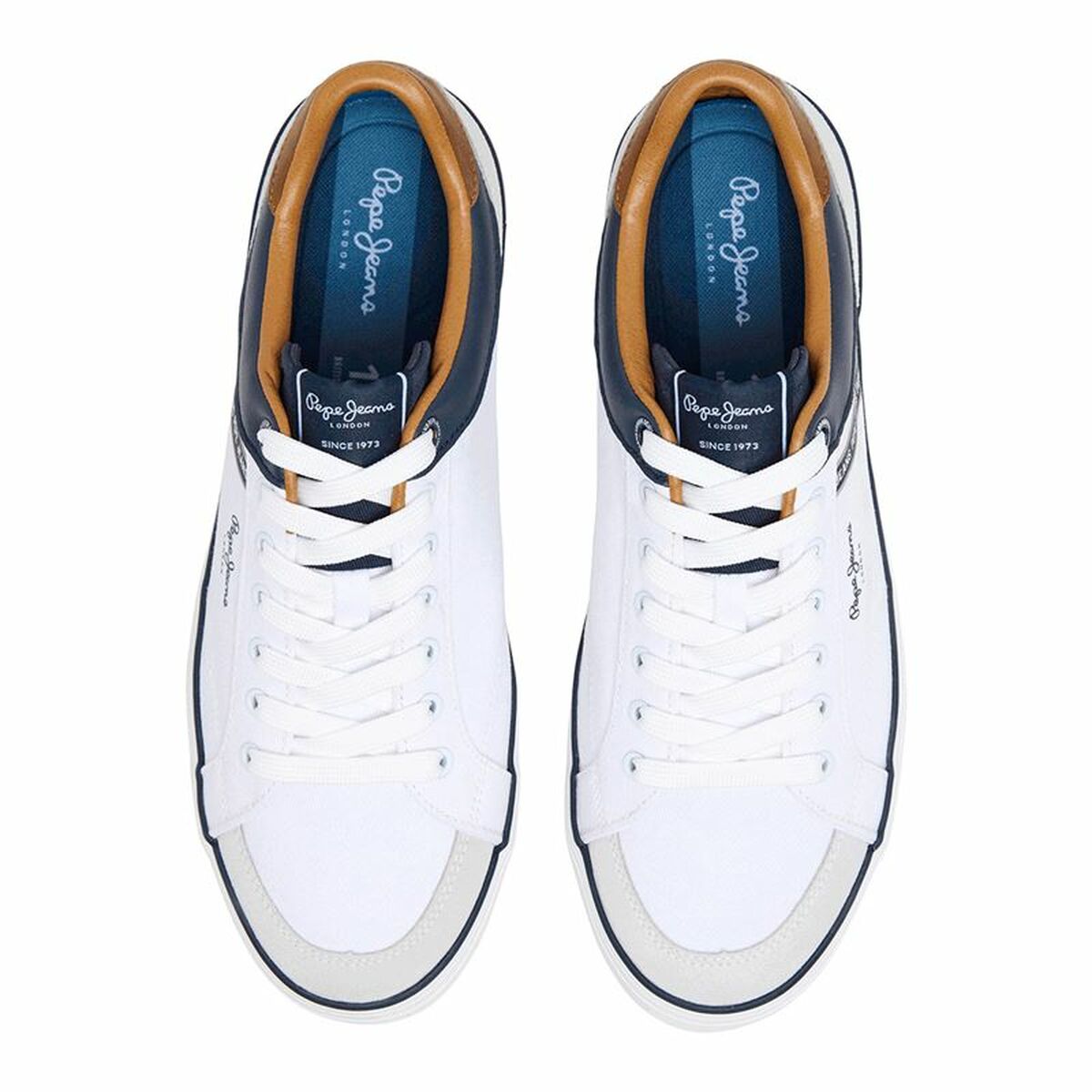 Gymnastikskor, Herr Pepe Jeans Kenton Stage Vit - 3