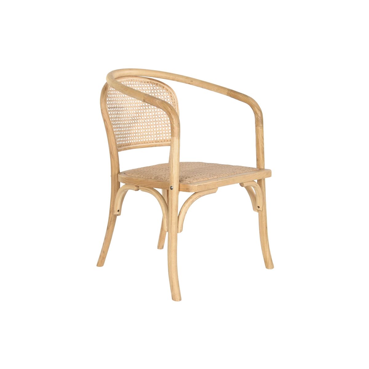 Matsalsstol DKD Home Decor Naturell 53 x 54 x 80 cm - 3