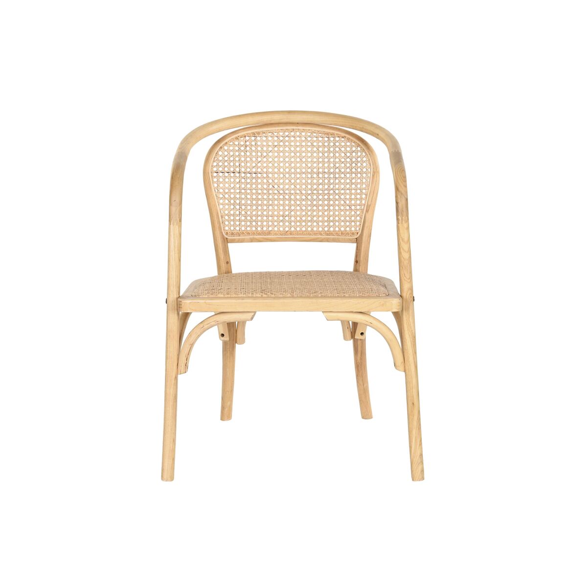 Matsalsstol DKD Home Decor Naturell 53 x 54 x 80 cm - 5