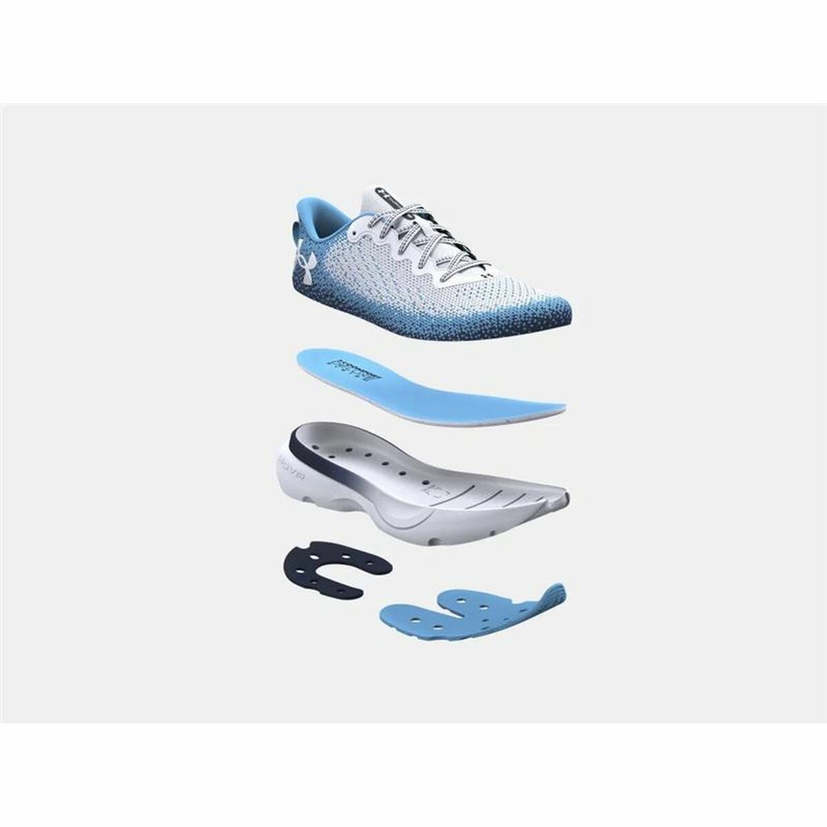 Löparskor, Vuxna Under Armour Infinite Vit - 7