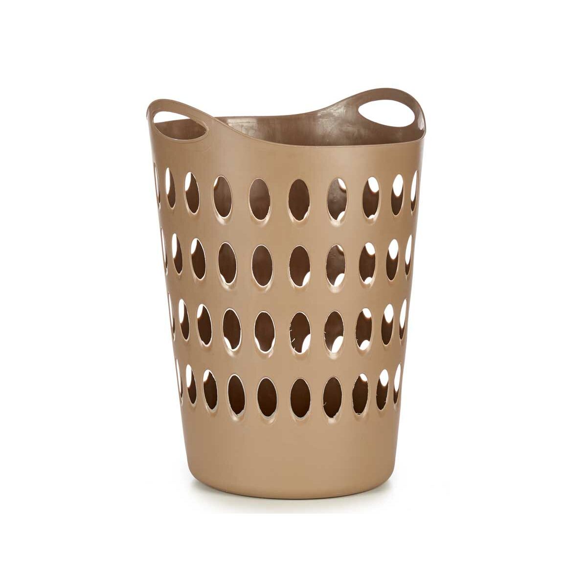 Tvättkorg Beige Plast 50 L 44 x 56 x 41 cm (12 antal) - 6