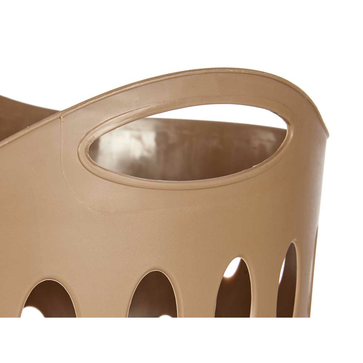 Tvättkorg Beige Plast 50 L 44 x 56 x 41 cm (12 antal) - 2