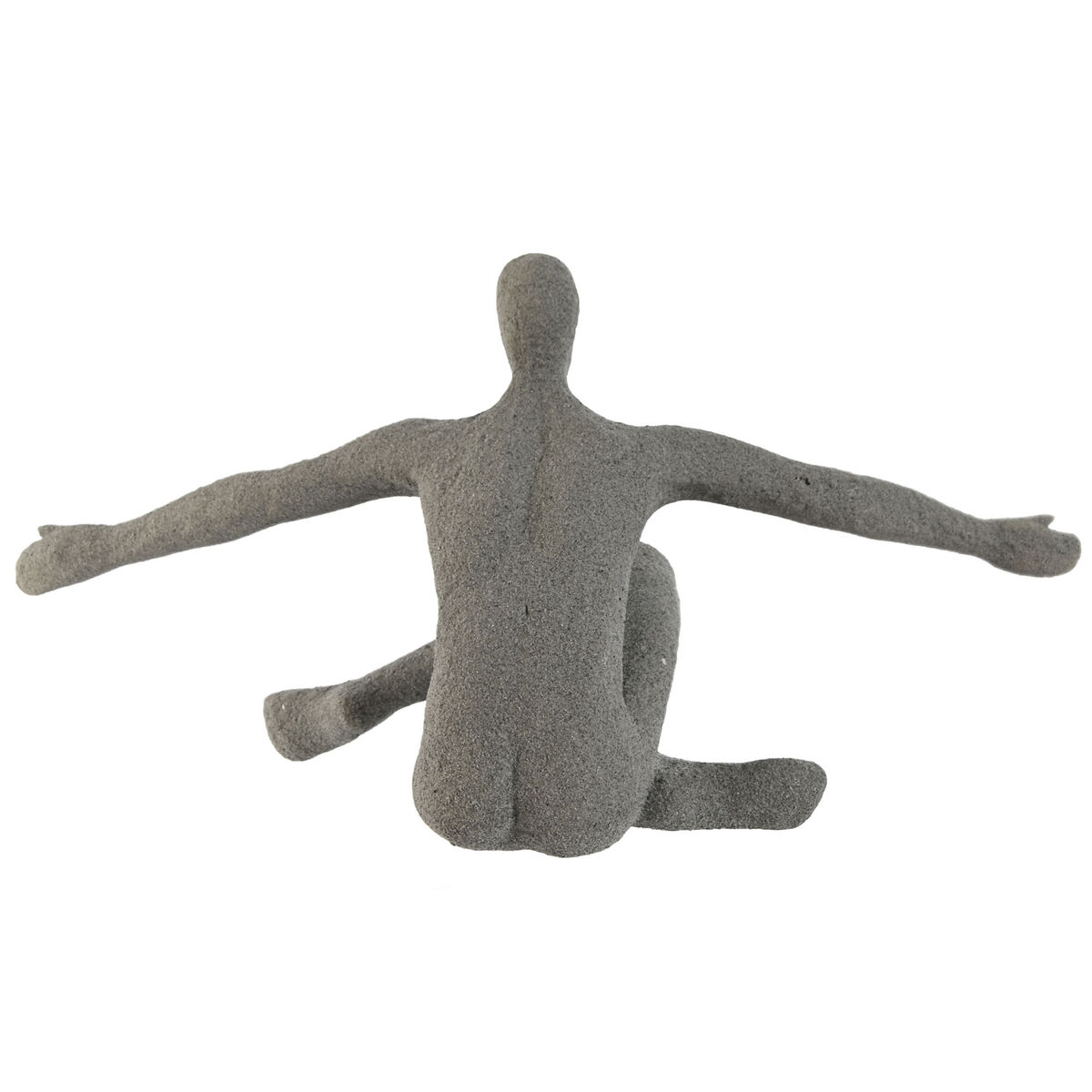 Prydnadsfigur Home ESPRIT Grå 57 x 19,5 x 26,8 cm - 3