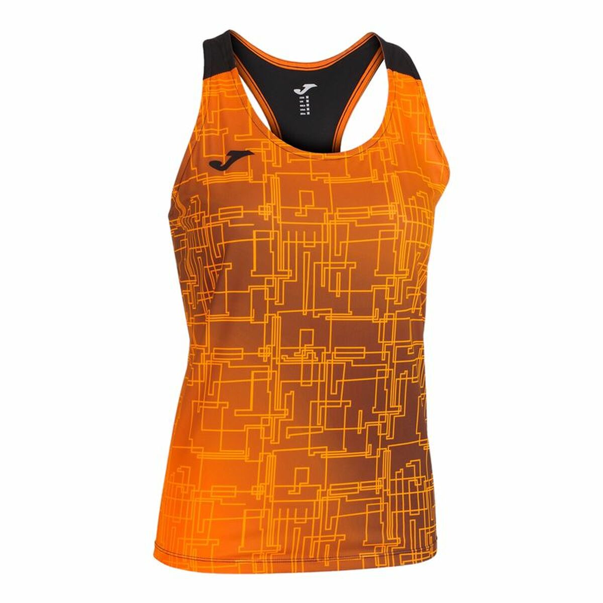 Tanktop, Dam Joma Sport Elite VIII Svart Orange