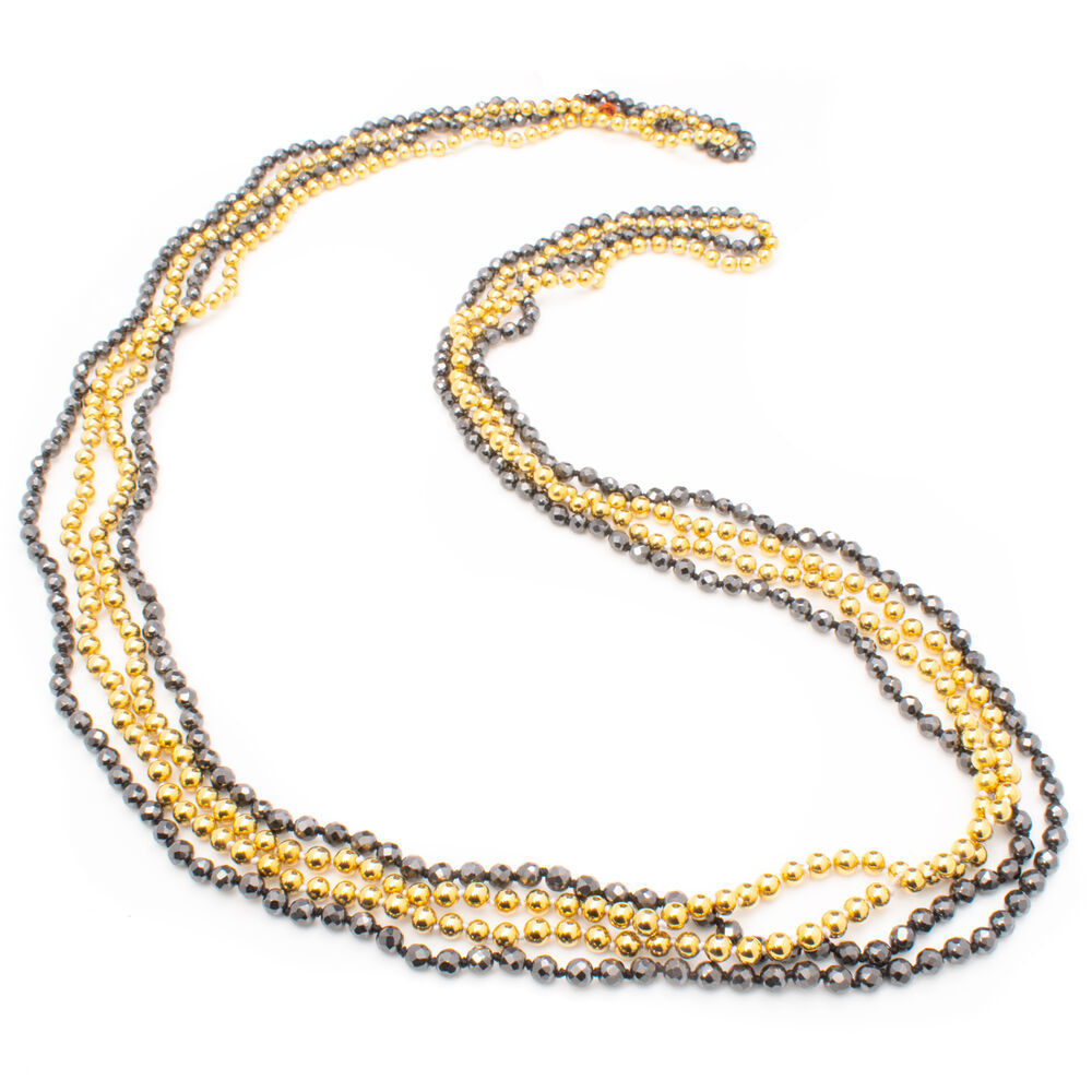 Damhalsband Folli Follie 4N9A113KY 80 cm - 2