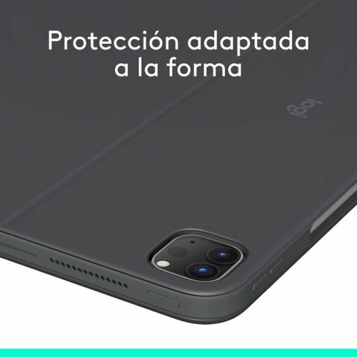 Fodral till Läsplatta Logitech iPad Pro 2024 Svart Qwerty Spanska QWERTY - 5