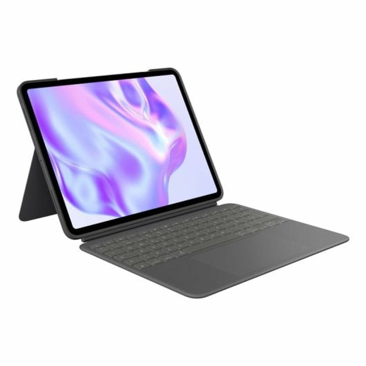 Fodral till Läsplatta Logitech iPad Pro 2024 Svart Qwerty Spanska QWERTY