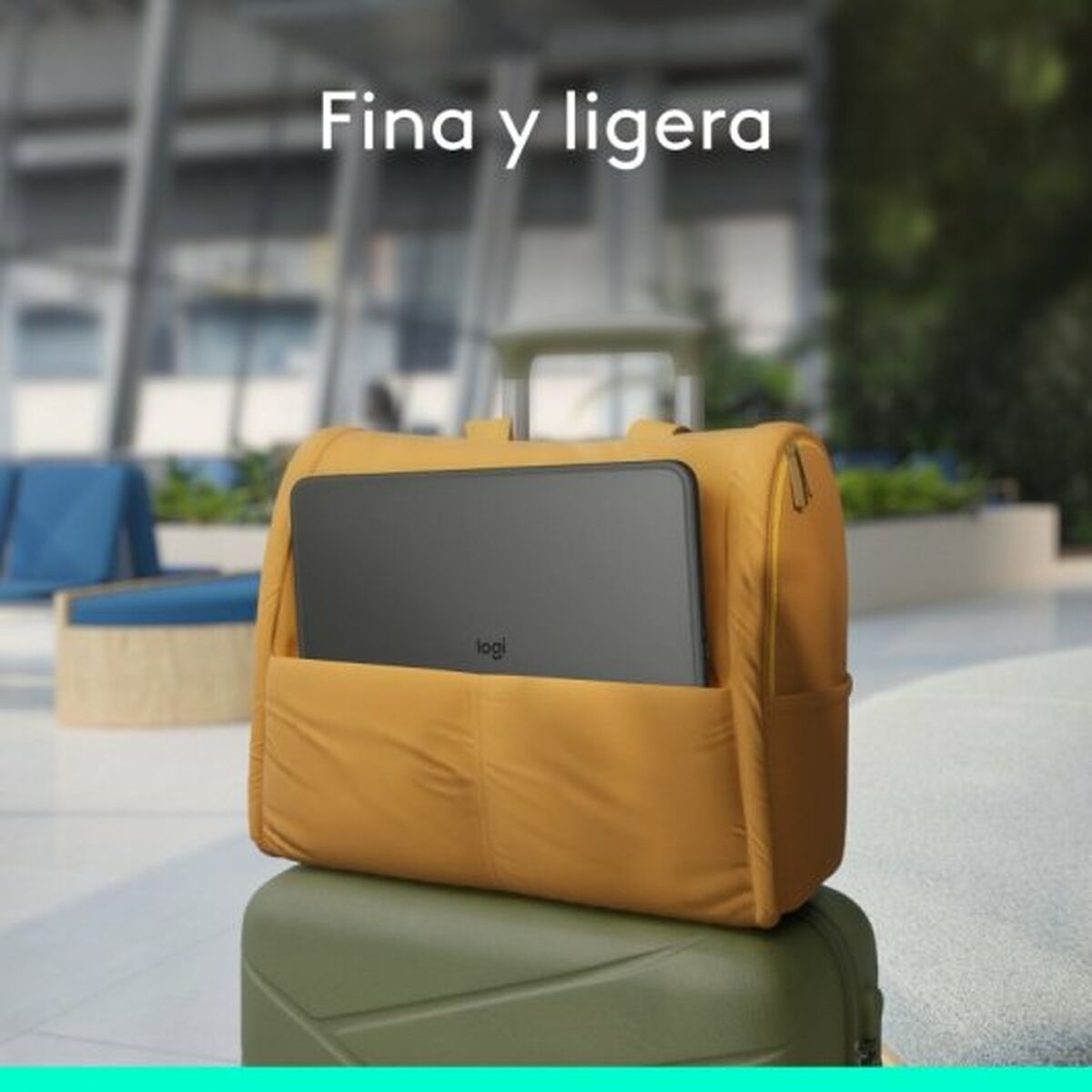 Fodral till Läsplatta Logitech iPad Pro 2024 Svart Qwerty Spanska QWERTY - 7