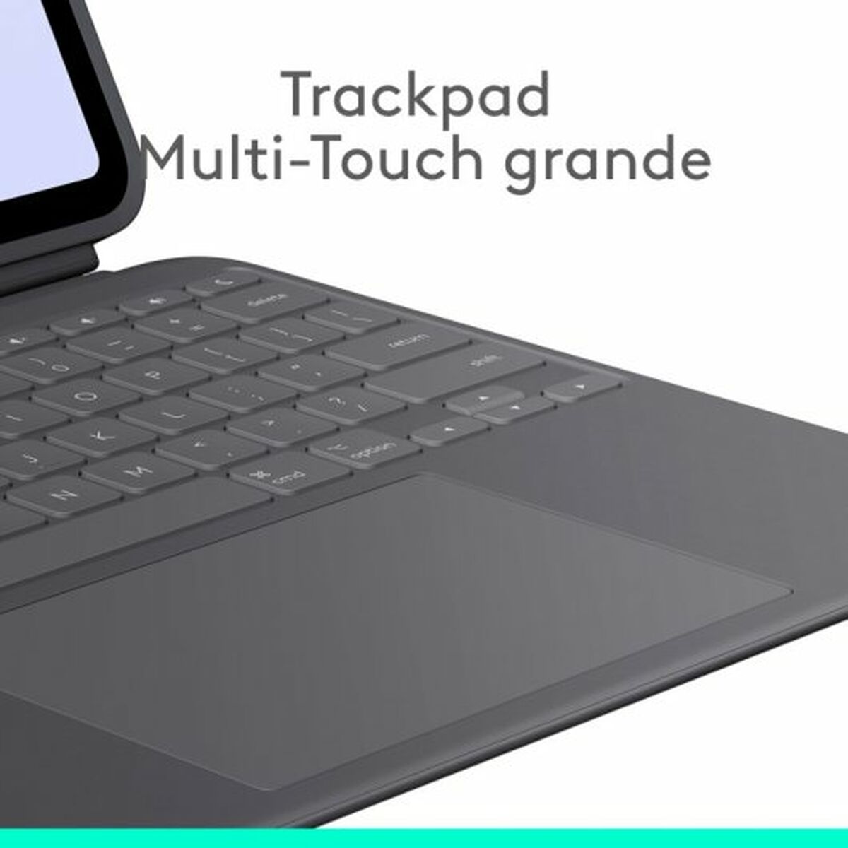 Fodral till Läsplatta Logitech iPad Pro 2024 Svart Qwerty Spanska QWERTY - 4