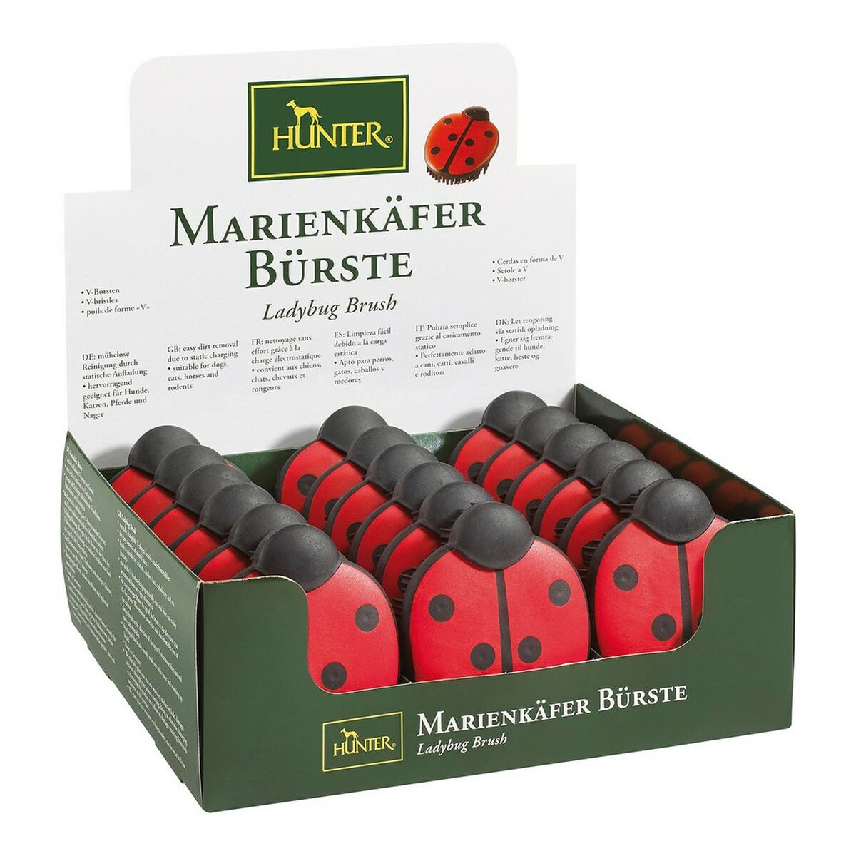 Hundeborste Hunter Nyckelpiga - 12