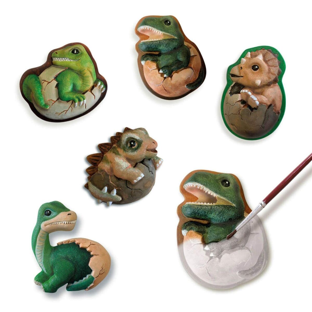 Modell-lera SES Creative   Gjutsats Dinosaurier - 3