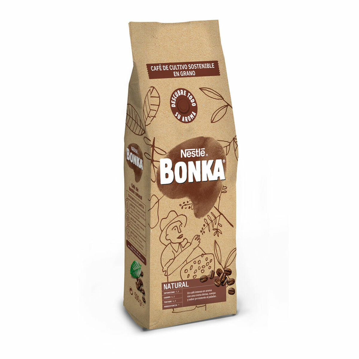 kaffebönor Bonka NATURAL 500g - 2