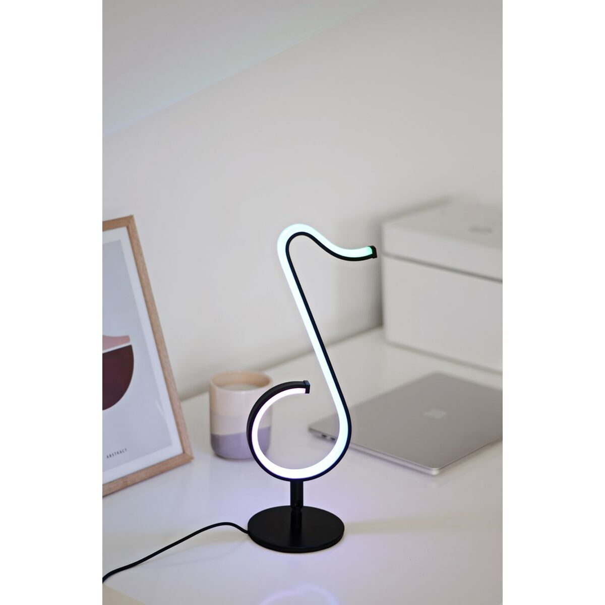 Bordslampa Activejet AJE-MELODY RGB Svart Plast 7 W 5 V - 3