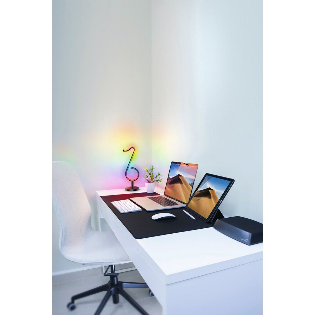 Bordslampa Activejet AJE-MELODY RGB Svart Plast 7 W 5 V - 2