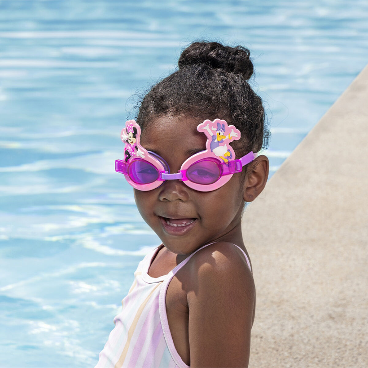 Bestway Minnie & Friends Simglasögon för barn Silikonrem +3 år Pool och Strand 09112 - 4