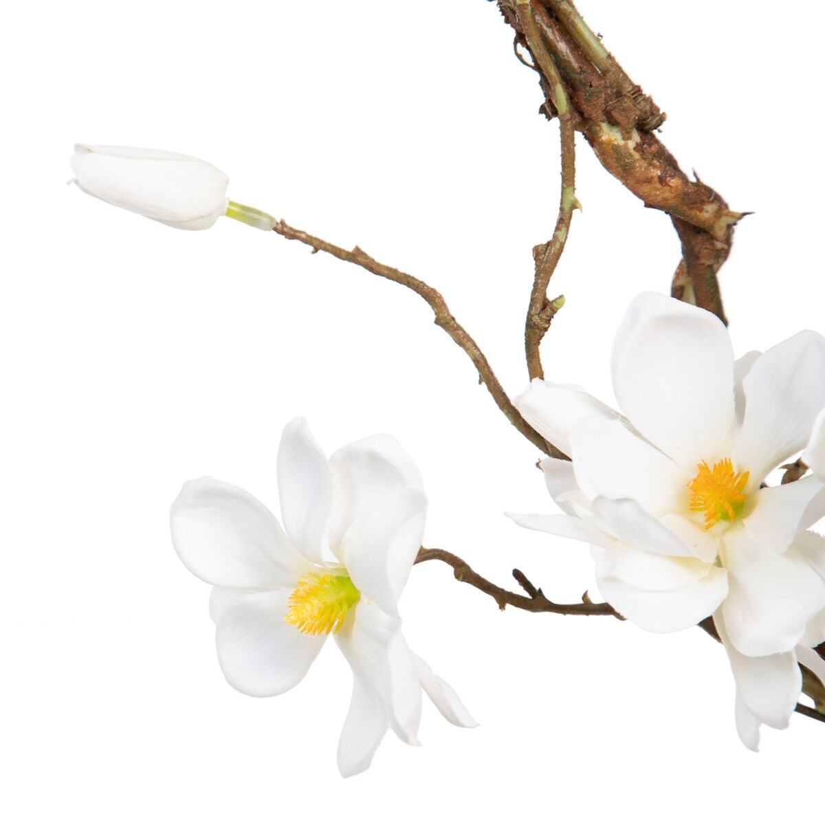 Dekorativ blomma Vit Grön 30 x 10 x 91 cm - 3