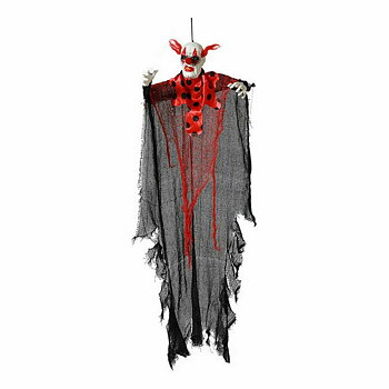 Halloweendekorationer Blodig clown Multicolour