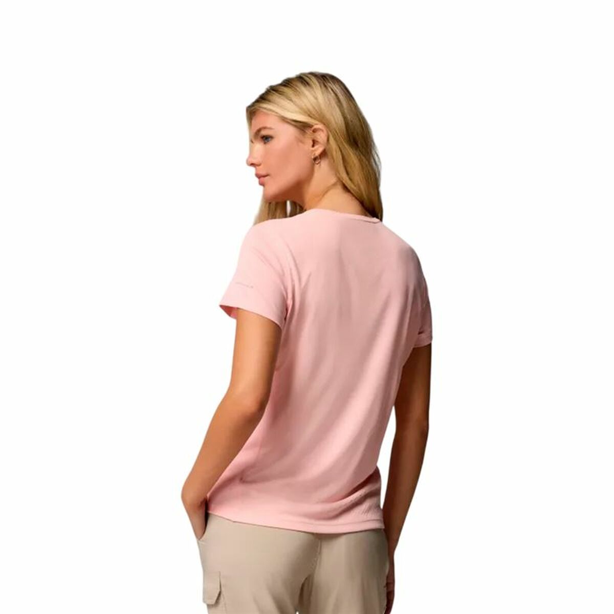 Sporttröja med ärmar Columbia Zero Rules™ Light Ss Rosa - 2