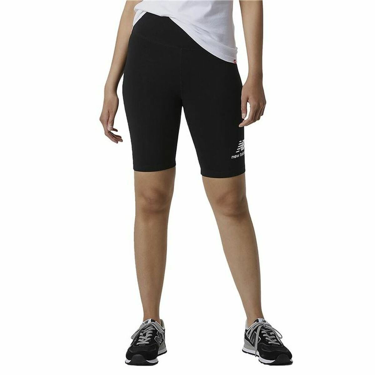 Sport-leggings, Dam New Balance Essentials Stacked Fitted Svart - 17