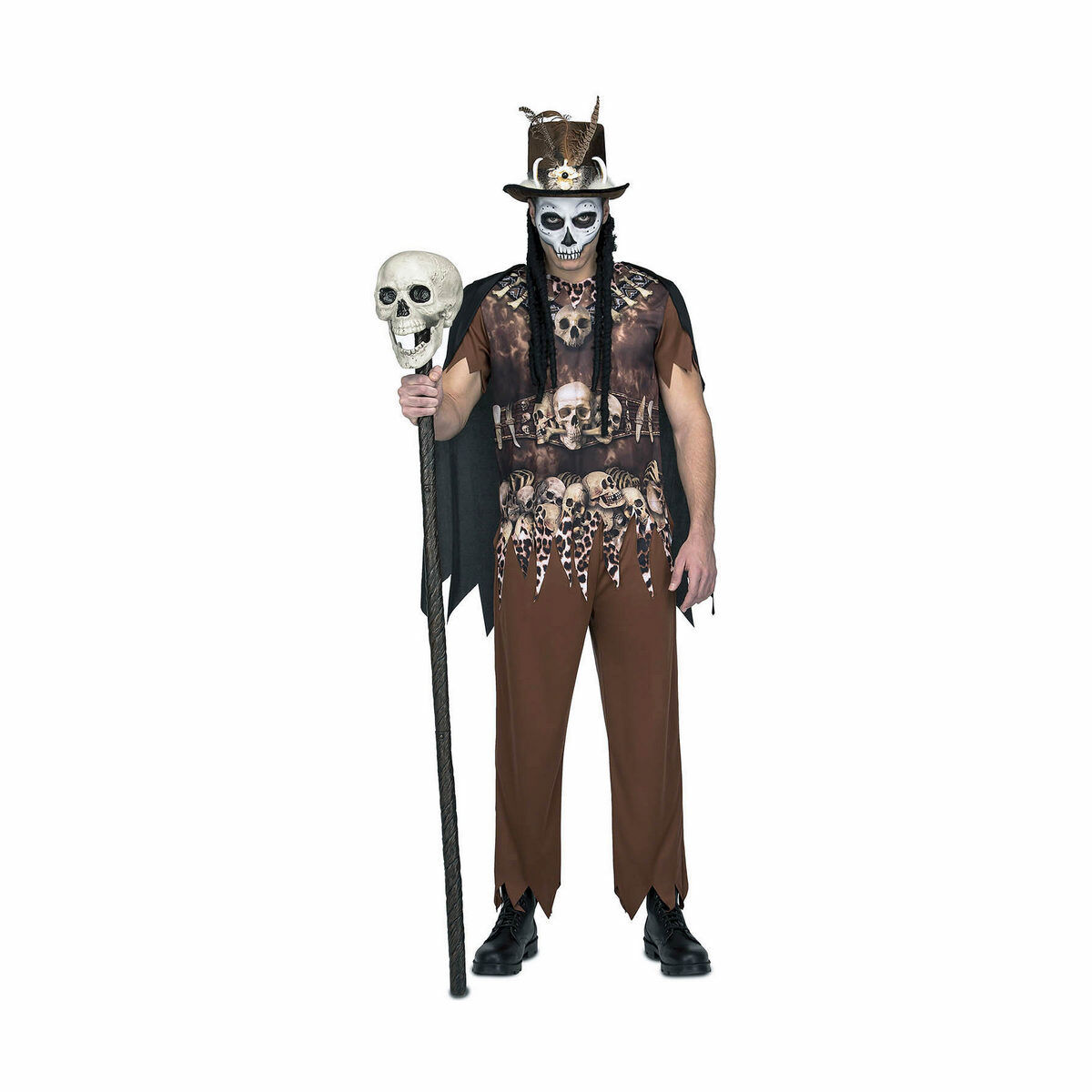 Maskeraddräkt vuxna My Other Me Voodoo Master M/L (3 Delar)