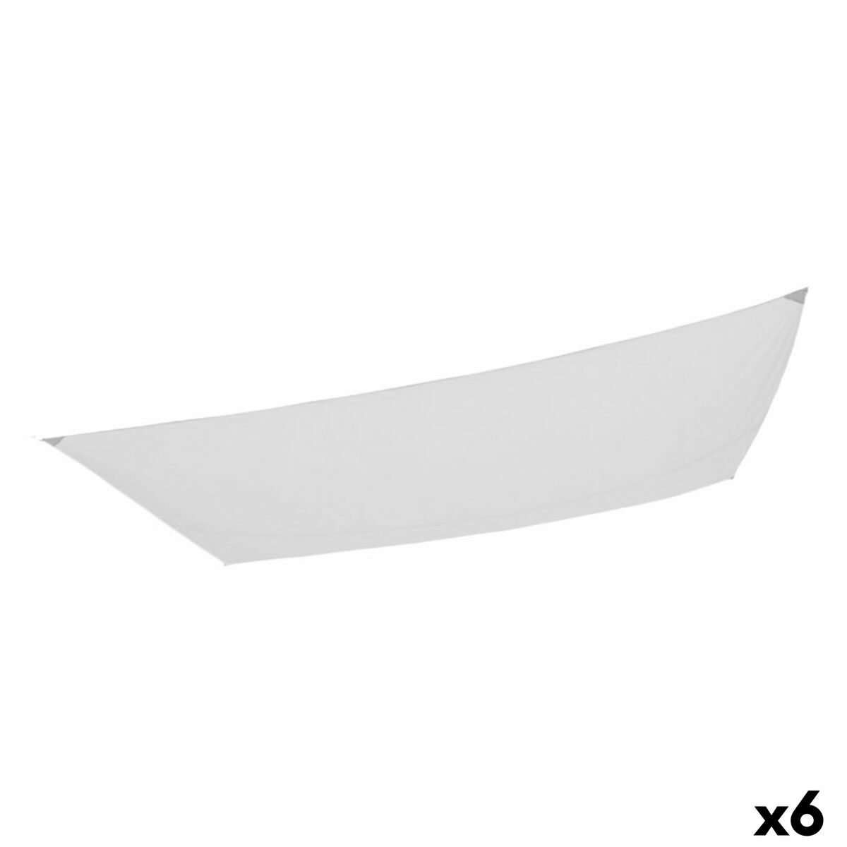 Skugga segel Aktive Rektangulär Vit 200 x 0,5 x 300 cm (6 antal) - 8