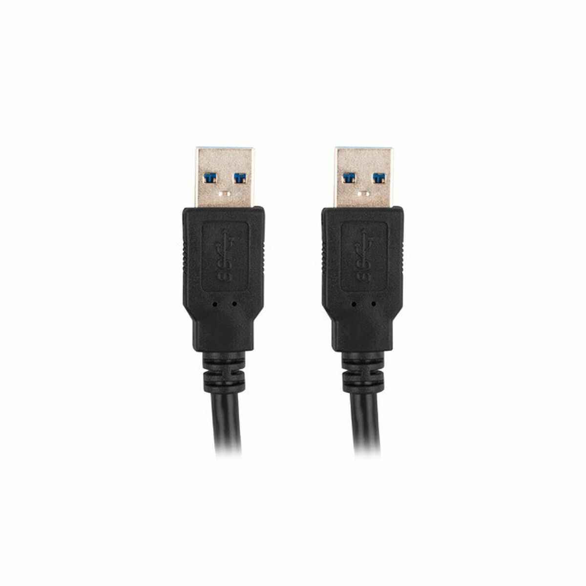 USB-kabel Lanberg CA-USBA-30CU-0018-BK 1,8 m Svart