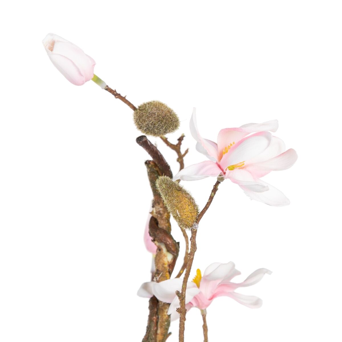 Dekorativ blomma Grön Rosa 30 x 10 x 91 cm - 4