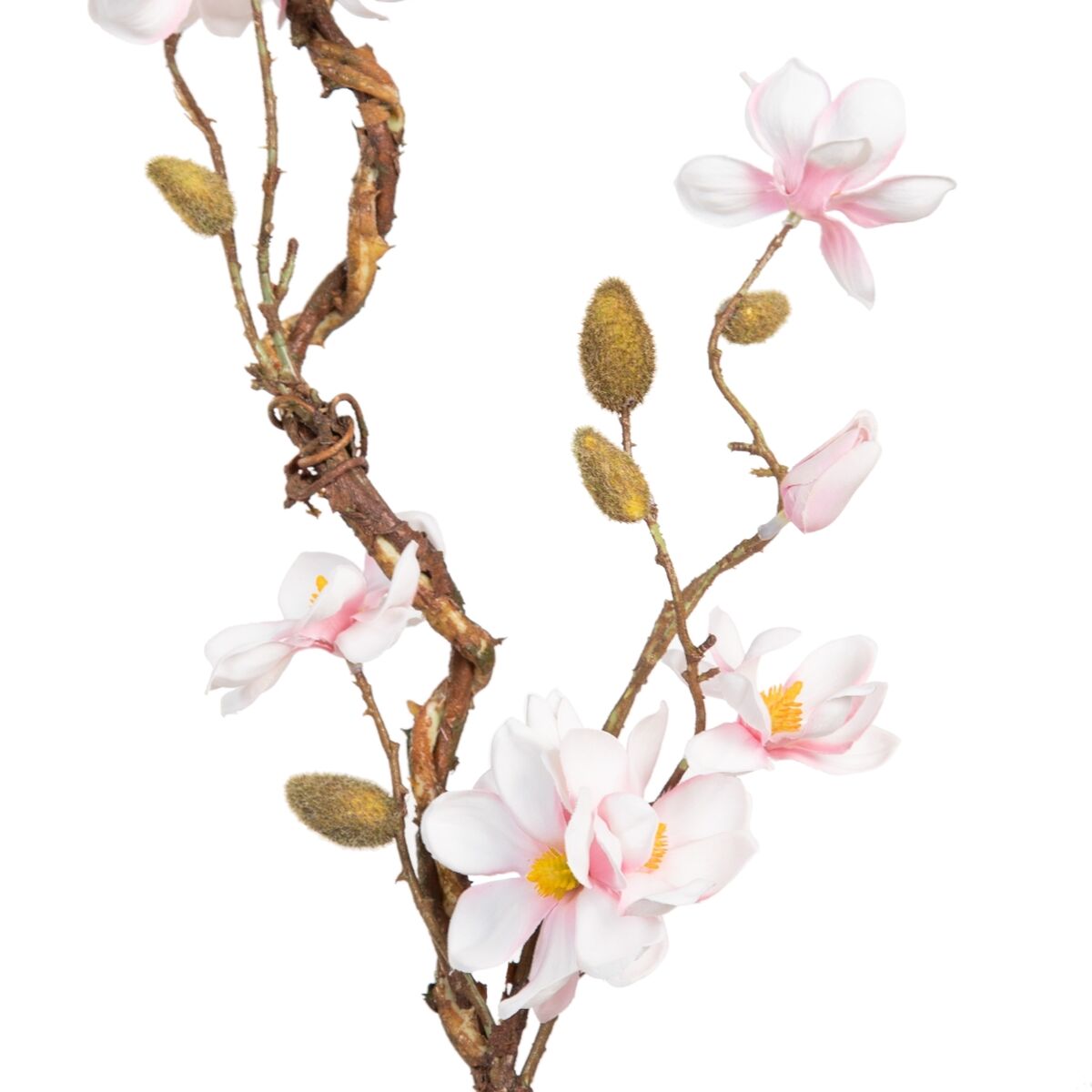 Dekorativ blomma Grön Rosa 30 x 10 x 91 cm - 3