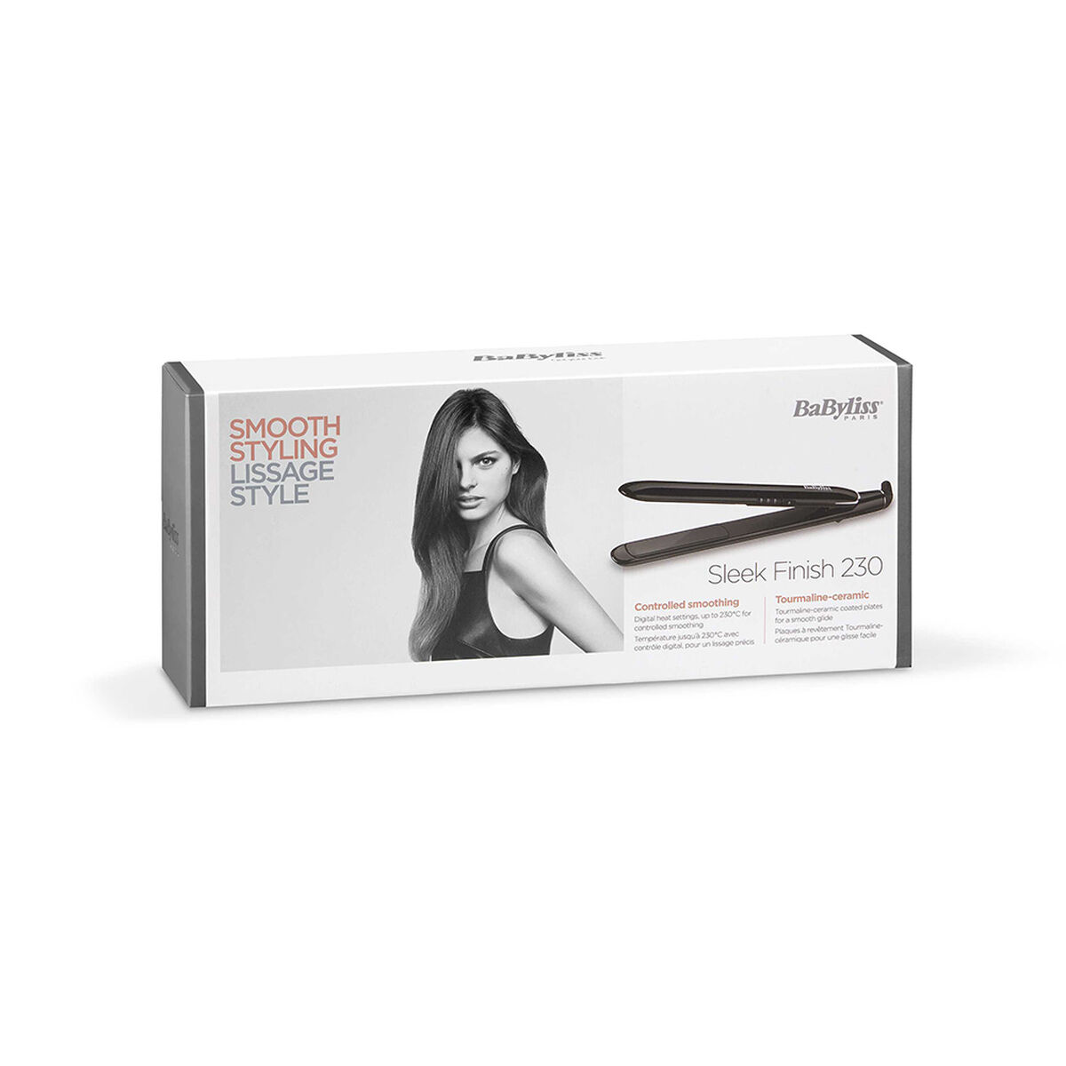 Plattång Babyliss ST255E Svart - 4