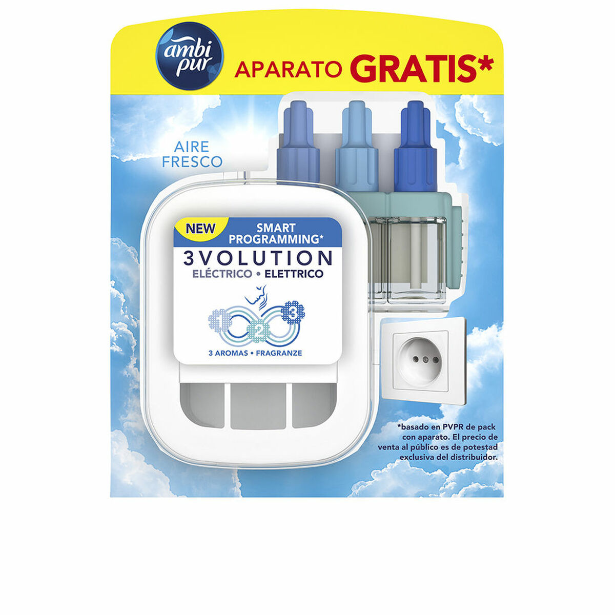 Refill Till Elektrisk Luftfräschare Ambi Pur 3VOLUTION 20 ml