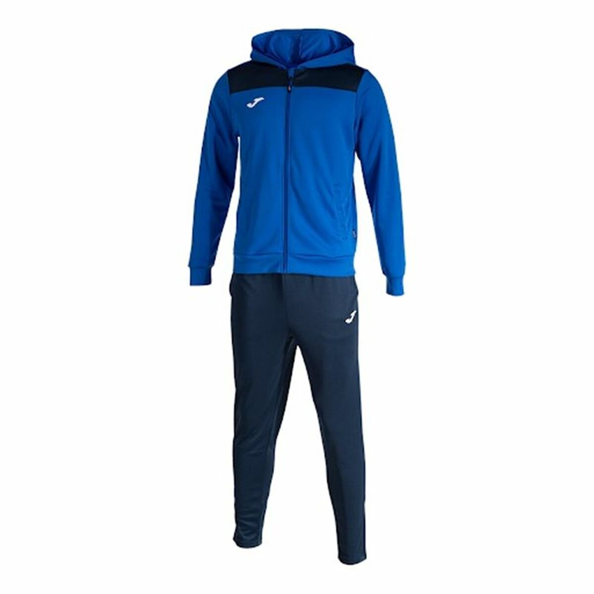 Träningsoverall, Vuxen Joma Sport PhoenIX II Marinblå Barn Män 2 Delar