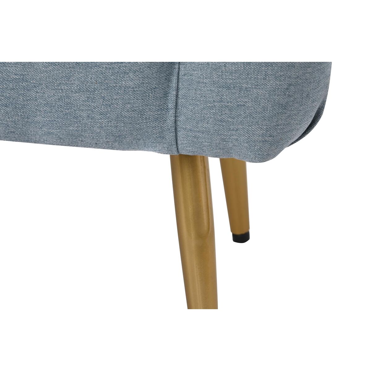 Sittpall DKD Home Decor   103 x 46 x 42 cm Blå Gyllene Metall - 8
