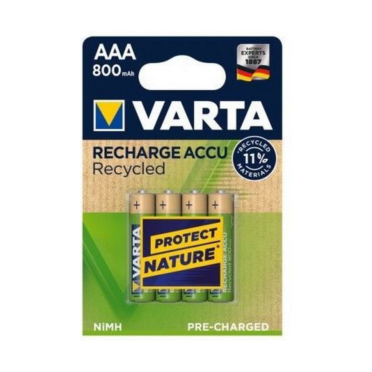 Laddningsbara Batterier Varta 56813 101 404 - 4