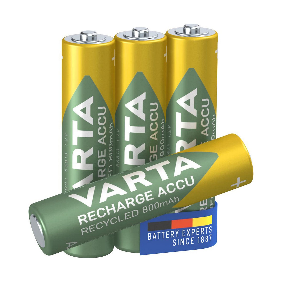 Laddningsbara Batterier Varta 56813 101 404 - 6
