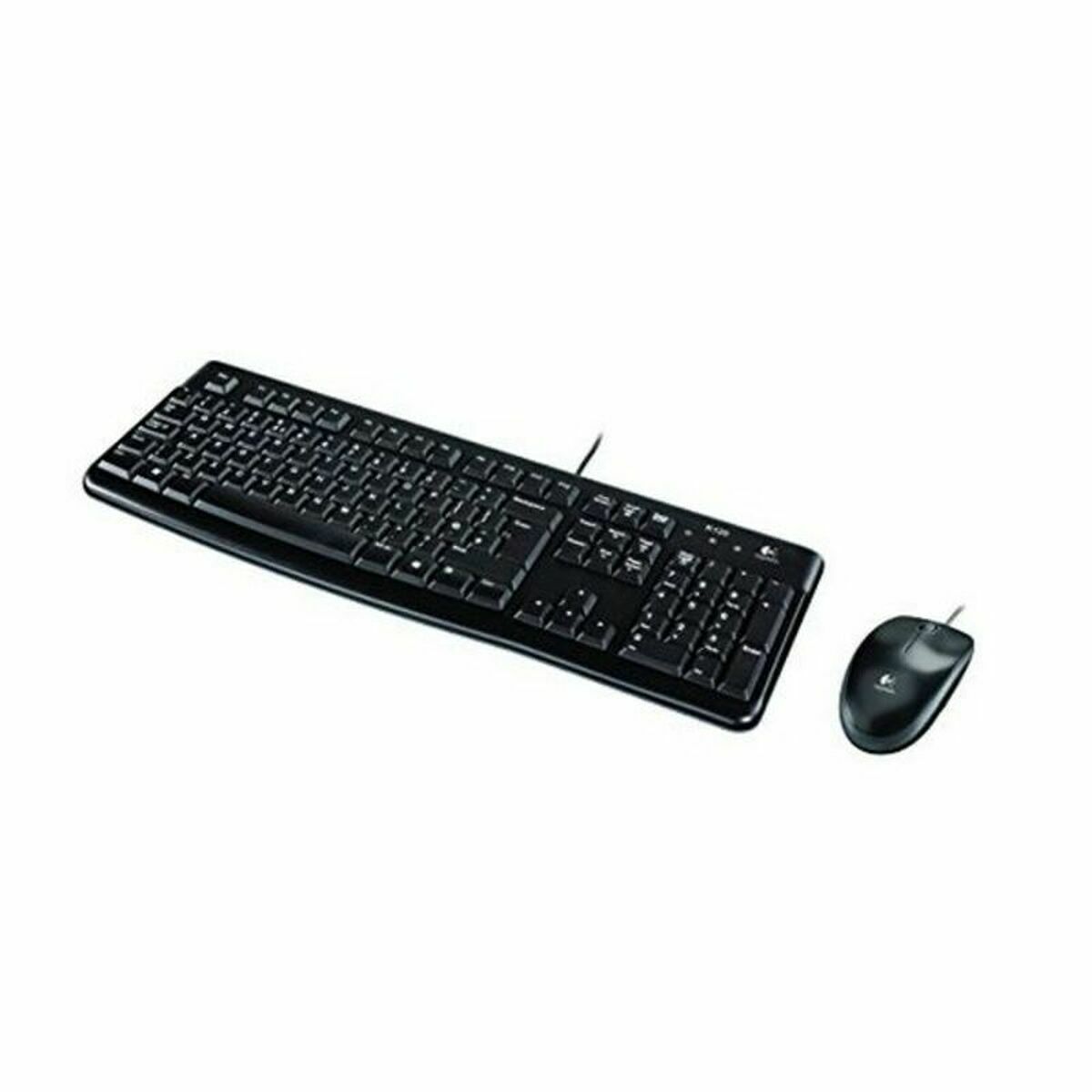 Tangentbord och Mus Logitech 920-002550 Svart Qwerty Spanska - 3