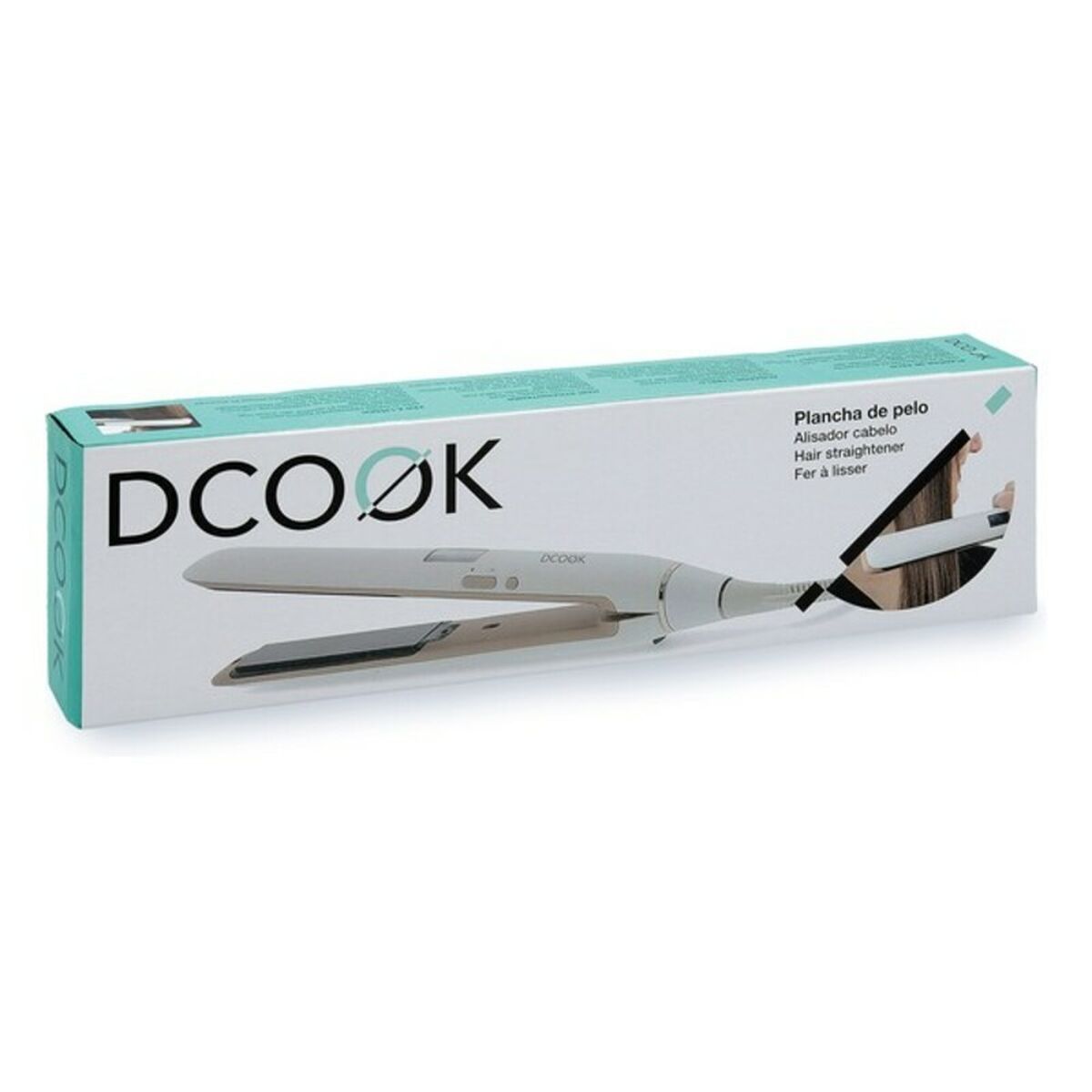 Plattång Dcook Gallery Vit 50 W - 3