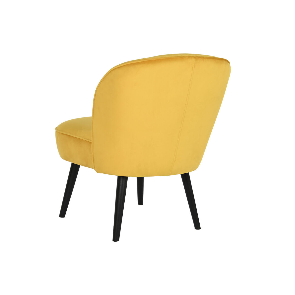 Fåtölj DKD Home Decor Gul Trä 56 x 70 x 71 cm - 12