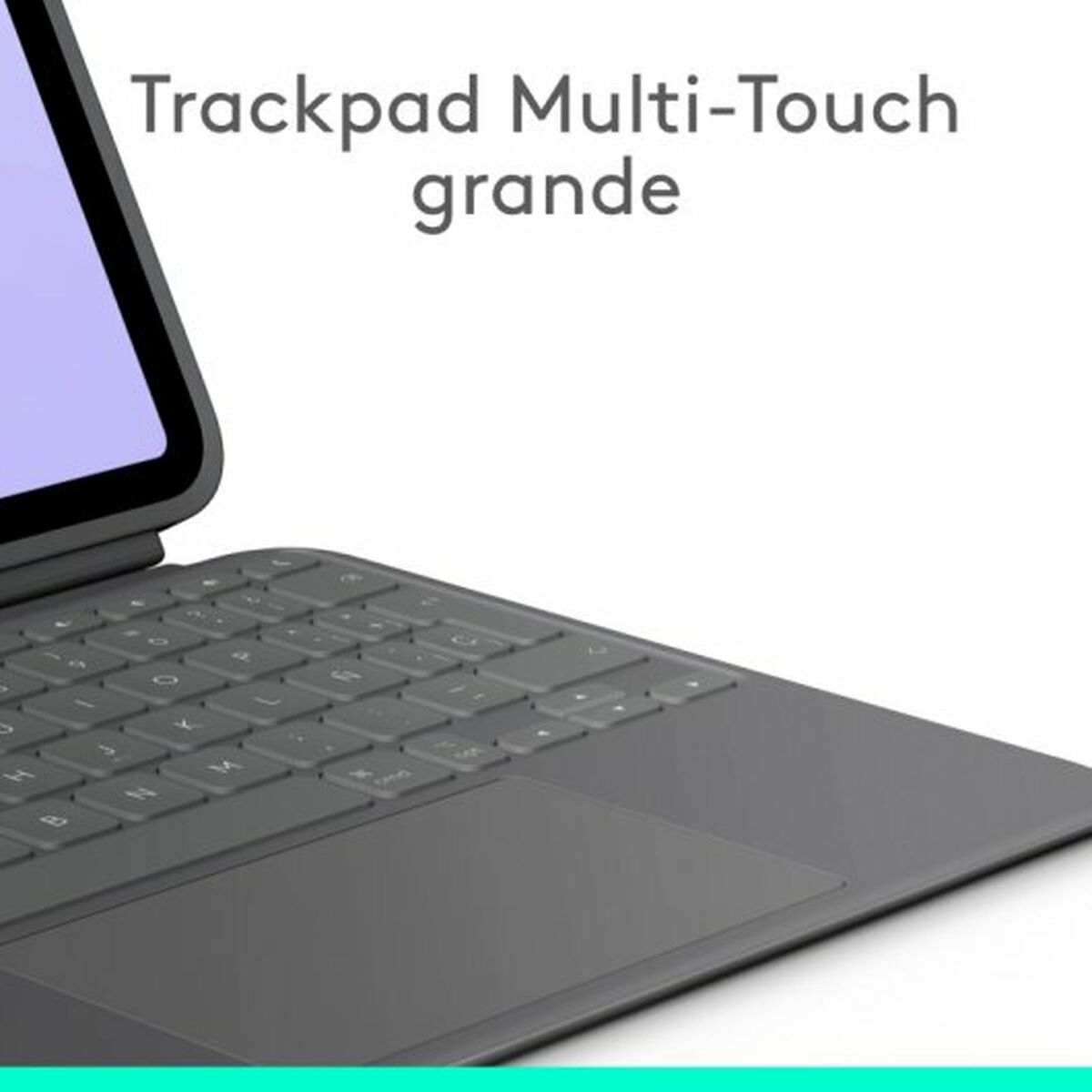 Fodral till Läsplatta Logitech iPad Pro 2024 Svart Qwerty Spanska QWERTY - 4