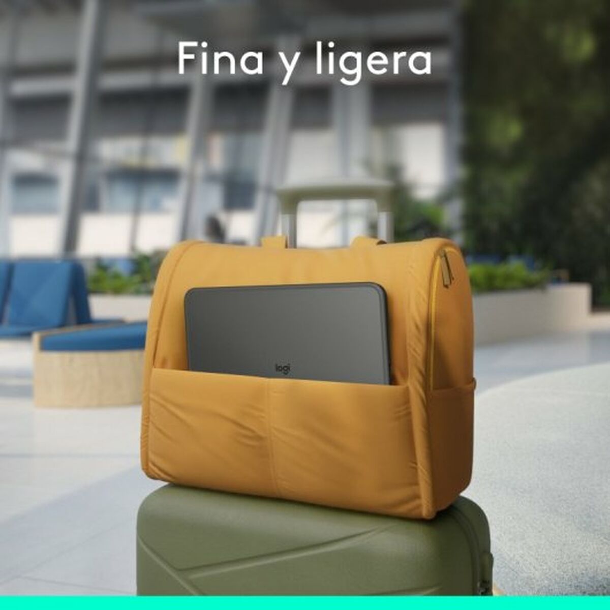 Fodral till Läsplatta Logitech iPad Pro 2024 Svart Qwerty Spanska QWERTY - 7